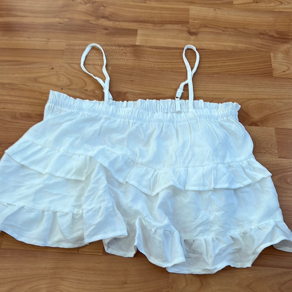 ruffle tank top